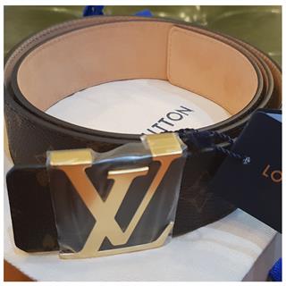 [루오지] ★ Louis Vuitton ★ 루이비통이니셜 40MM 100S 모노그램 캔버스 금장벨트